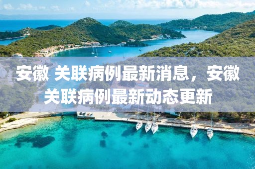 安徽 關聯病例最新消息，安徽關聯病例最新動態更新