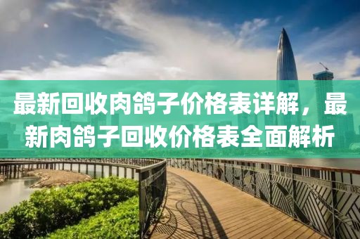 最新回收肉鴿子價格表詳解，最新肉鴿子回收價格表全面解析