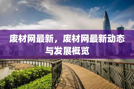 廢材網最新，廢材網最新動態與發展概覽