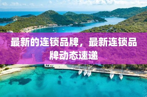 最新的連鎖品牌，最新連鎖品牌動態(tài)速遞