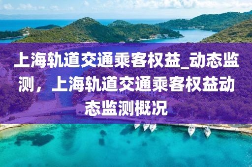 上海軌道交通乘客權(quán)益_動態(tài)監(jiān)測，上海軌道交通乘客權(quán)益動態(tài)監(jiān)測概況
