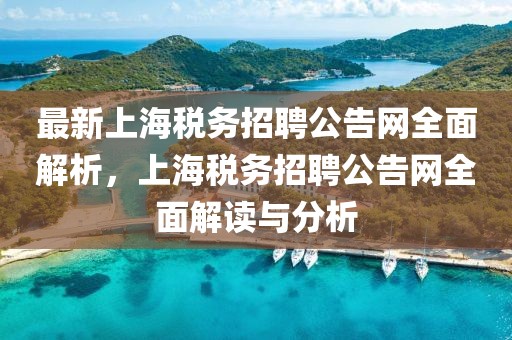 最新上海稅務招聘公告網全面解析，上海稅務招聘公告網全面解讀與分析