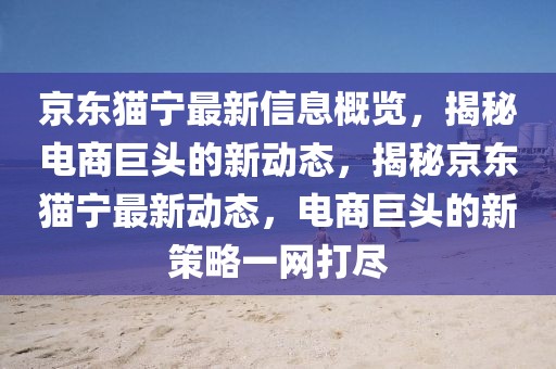 京東貓寧最新信息概覽，揭秘電商巨頭的新動(dòng)態(tài)，揭秘京東貓寧最新動(dòng)態(tài)，電商巨頭的新策略一網(wǎng)打盡
