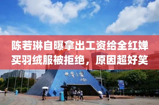 陳若琳自曝拿出工資給全紅嬋買羽絨服被拒絕，原因超好笑