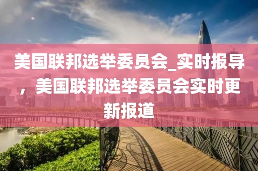 美國聯(lián)邦選舉委員會_實時報導(dǎo)，美國聯(lián)邦選舉委員會實時更新報道