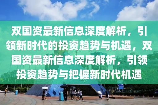 雙國資最新信息深度解析，引領新時代的投資趨勢與機遇，雙國資最新信息深度解析，引領投資趨勢與把握新時代機遇