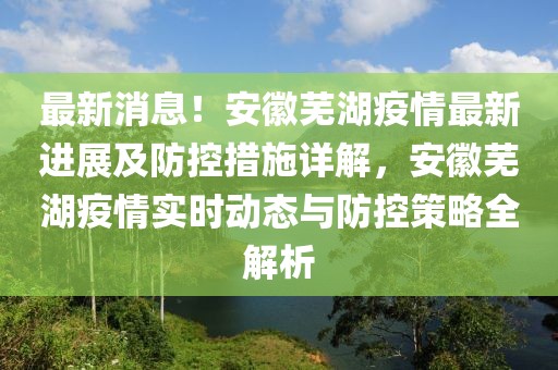最新消息！安徽蕪湖疫情最新進展及防控措施詳解，安徽蕪湖疫情實時動態(tài)與防控策略全解析