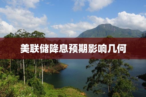 美聯(lián)儲(chǔ)降息預(yù)期影響幾何