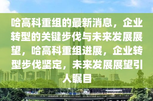 哈高科重組的最新消息，企業轉型的關鍵步伐與未來發展展望，哈高科重組進展，企業轉型步伐堅定，未來發展展望引人矚目