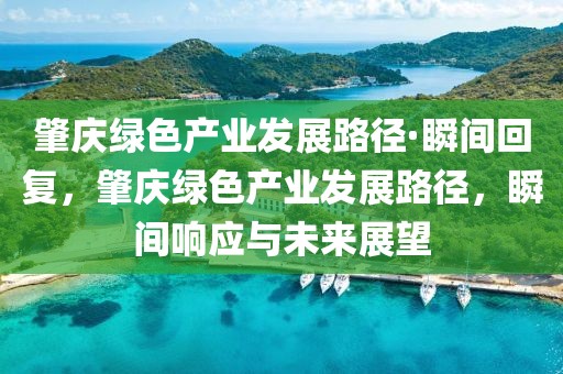 肇慶綠色產(chǎn)業(yè)發(fā)展路徑·瞬間回復(fù)，肇慶綠色產(chǎn)業(yè)發(fā)展路徑，瞬間響應(yīng)與未來展望