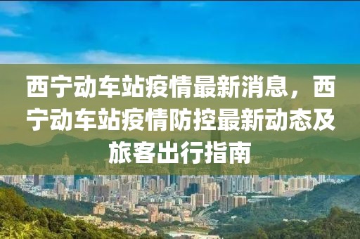 西寧動車站疫情最新消息，西寧動車站疫情防控最新動態及旅客出行指南