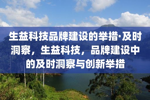 生益科技品牌建設(shè)的舉措·及時洞察，生益科技，品牌建設(shè)中的及時洞察與創(chuàng)新舉措