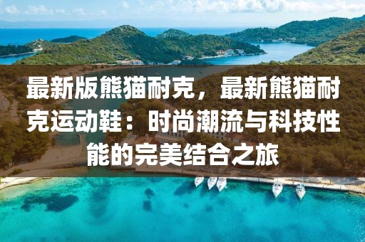最新版熊貓耐克，最新熊貓耐克運(yùn)動(dòng)鞋：時(shí)尚潮流與科技性能的完美結(jié)合之旅