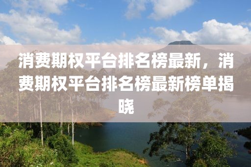 消費期權(quán)平臺排名榜最新，消費期權(quán)平臺排名榜最新榜單揭曉