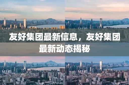 友好集團(tuán)最新信息，友好集團(tuán)最新動(dòng)態(tài)揭秘