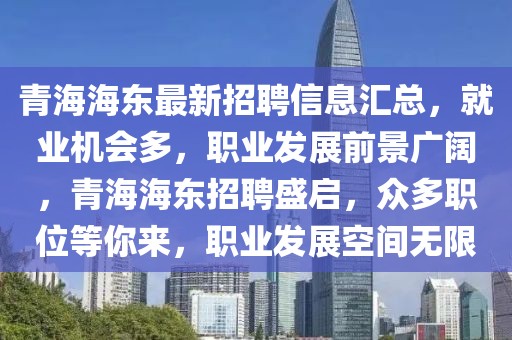 青海海東最新招聘信息匯總，就業機會多，職業發展前景廣闊，青海海東招聘盛啟，眾多職位等你來，職業發展空間無限