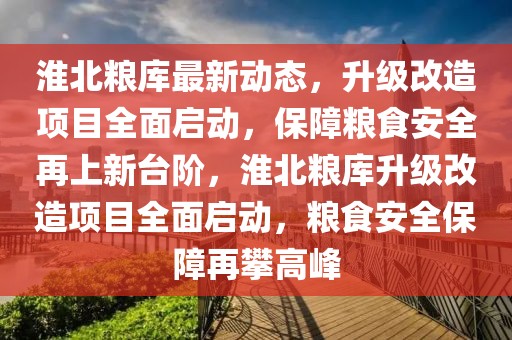 淮北糧庫最新動態，升級改造項目全面啟動，保障糧食安全再上新臺階，淮北糧庫升級改造項目全面啟動，糧食安全保障再攀高峰