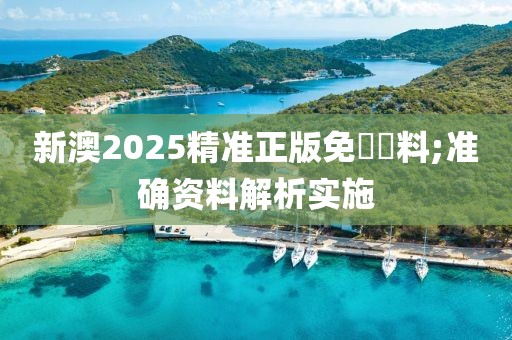 新澳2025精準正版免費資料;準確資料解析實施