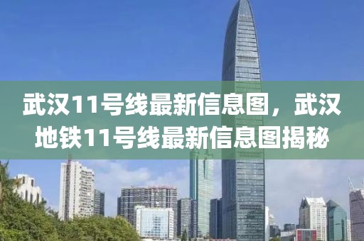武漢11號線最新信息圖，武漢地鐵11號線最新信息圖揭秘