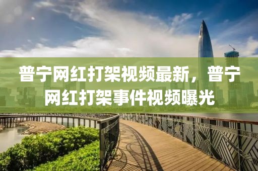 普寧網(wǎng)紅打架視頻最新，普寧網(wǎng)紅打架事件視頻曝光