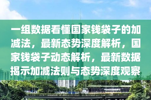 一組數據看懂國家錢袋子的加減法，最新態勢深度解析，國家錢袋子動態解析，最新數據揭示加減法則與態勢深度觀察