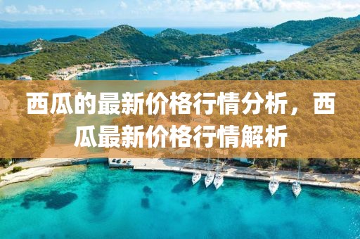 西瓜的最新價格行情分析，西瓜最新價格行情解析