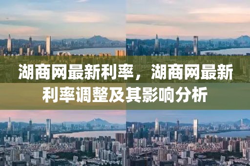 湖商網(wǎng)最新利率，湖商網(wǎng)最新利率調(diào)整及其影響分析