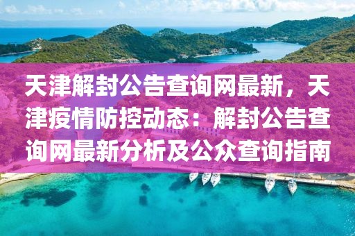 天津解封公告查詢網(wǎng)最新，天津疫情防控動態(tài)：解封公告查詢網(wǎng)最新分析及公眾查詢指南