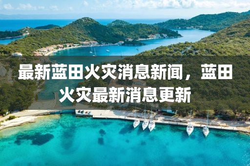 最新藍(lán)田火災(zāi)消息新聞，藍(lán)田火災(zāi)最新消息更新