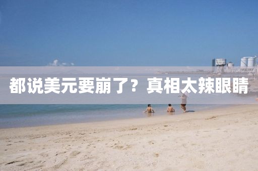 都說美元要崩了？真相太辣眼睛