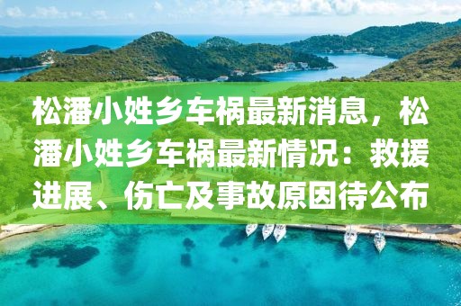 松潘小姓鄉車禍最新消息，松潘小姓鄉車禍最新情況：救援進展、傷亡及事故原因待公布