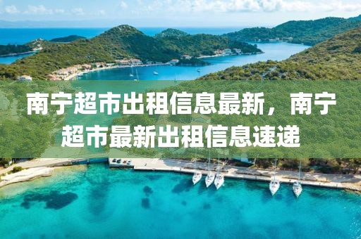 南寧超市出租信息最新，南寧超市最新出租信息速遞