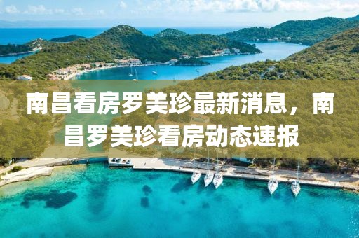南昌看房羅美珍最新消息，南昌羅美珍看房動態速報