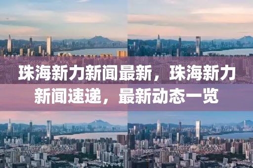 珠海新力新聞最新，珠海新力新聞速遞，最新動態一覽