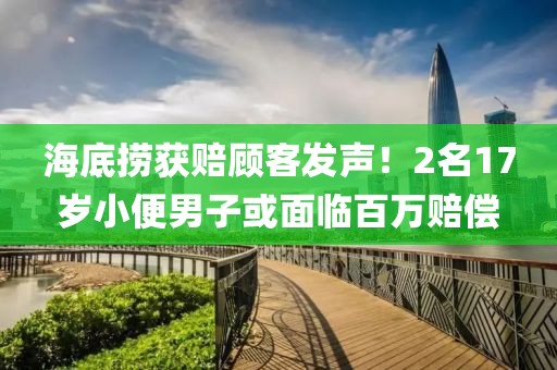 海底撈獲賠顧客發聲！2名17歲小便男子或面臨百萬賠償