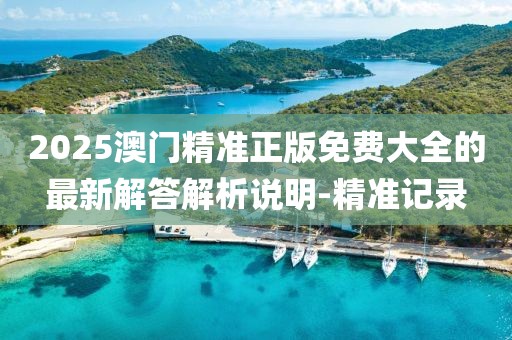 2025澳門精準正版免費大全的最新解答解析說明-精準記錄