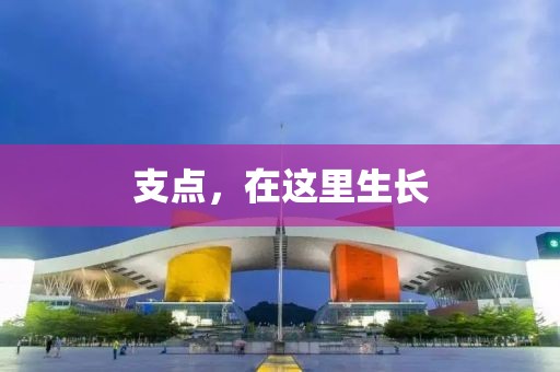 支點，在這里生長