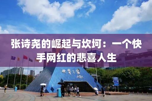 張詩堯的崛起與坎坷：一個快手網紅的悲喜人生