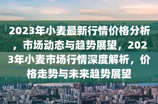 2023年小麥最新行情價格分析，市場動態與趨勢展望，2023年小麥市場行情深度解析，價格走勢與未來趨勢展望